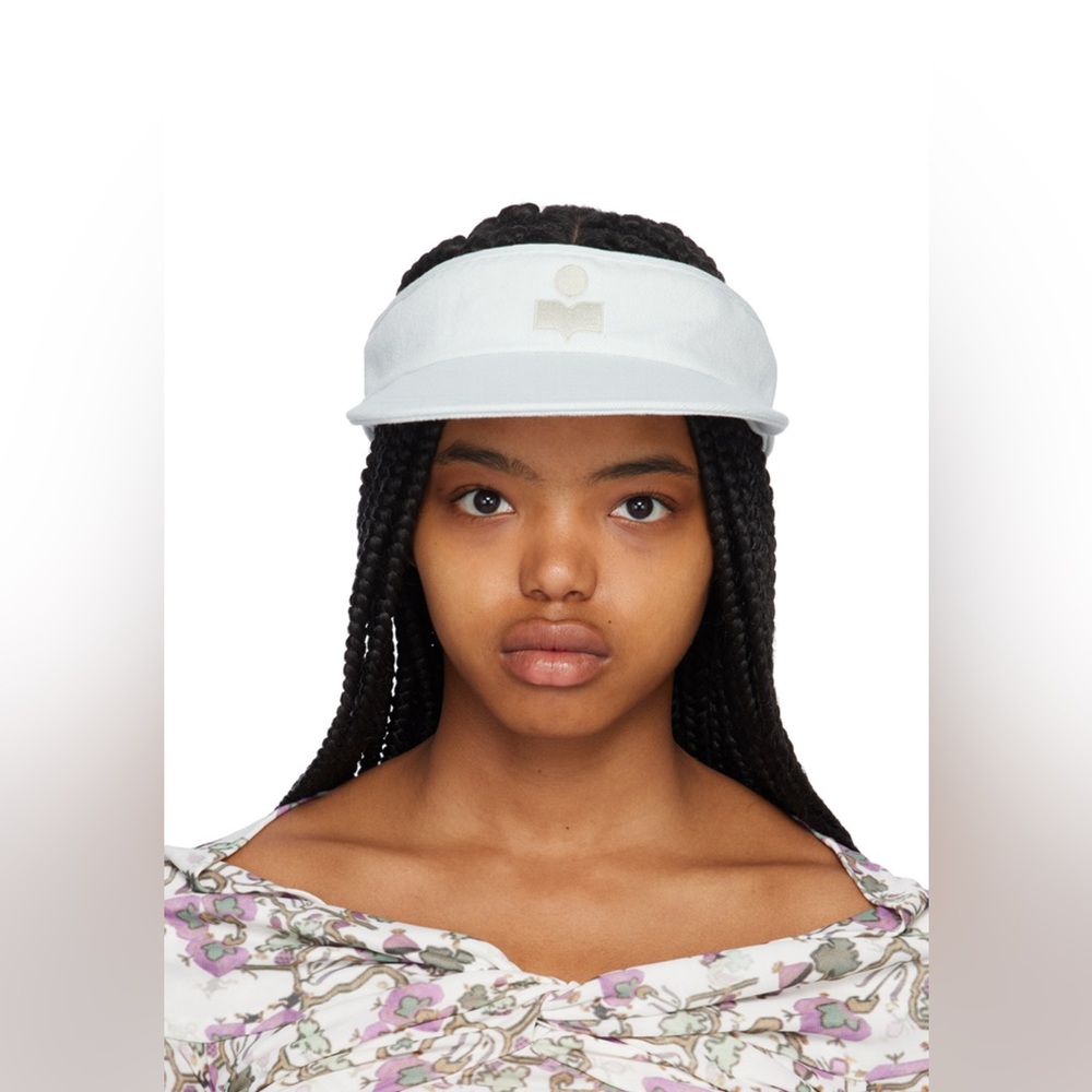 Isabel Marant Blue Visor Cap